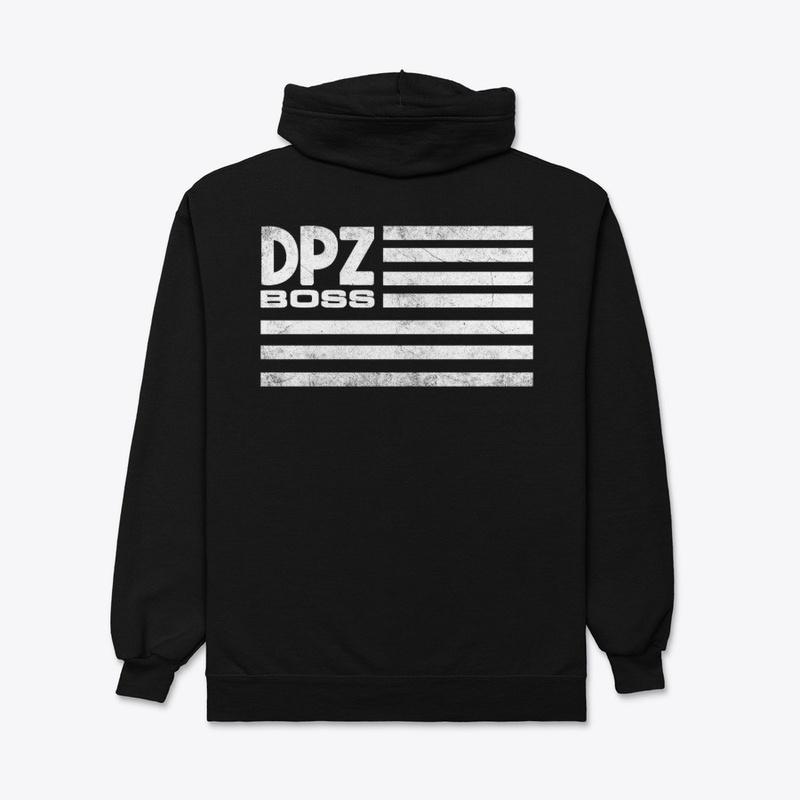 DPZ Boss USA Flag (white print)