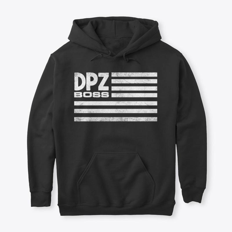 DPZ Boss USA Flag (white print)