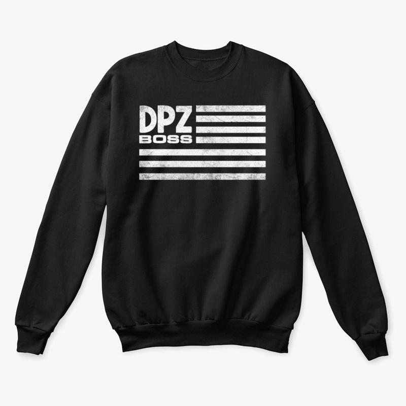 DPZ Boss USA Flag (white print)